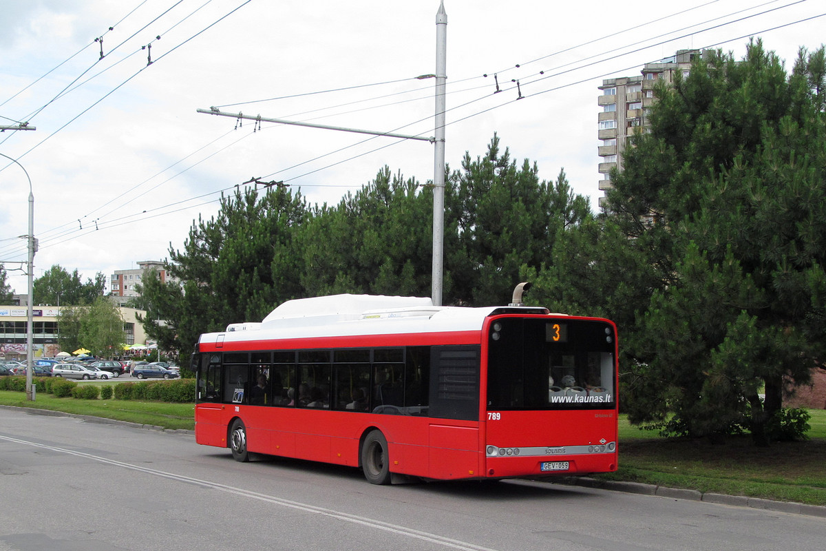 Литва, Solaris Urbino III 12 CNG № 789