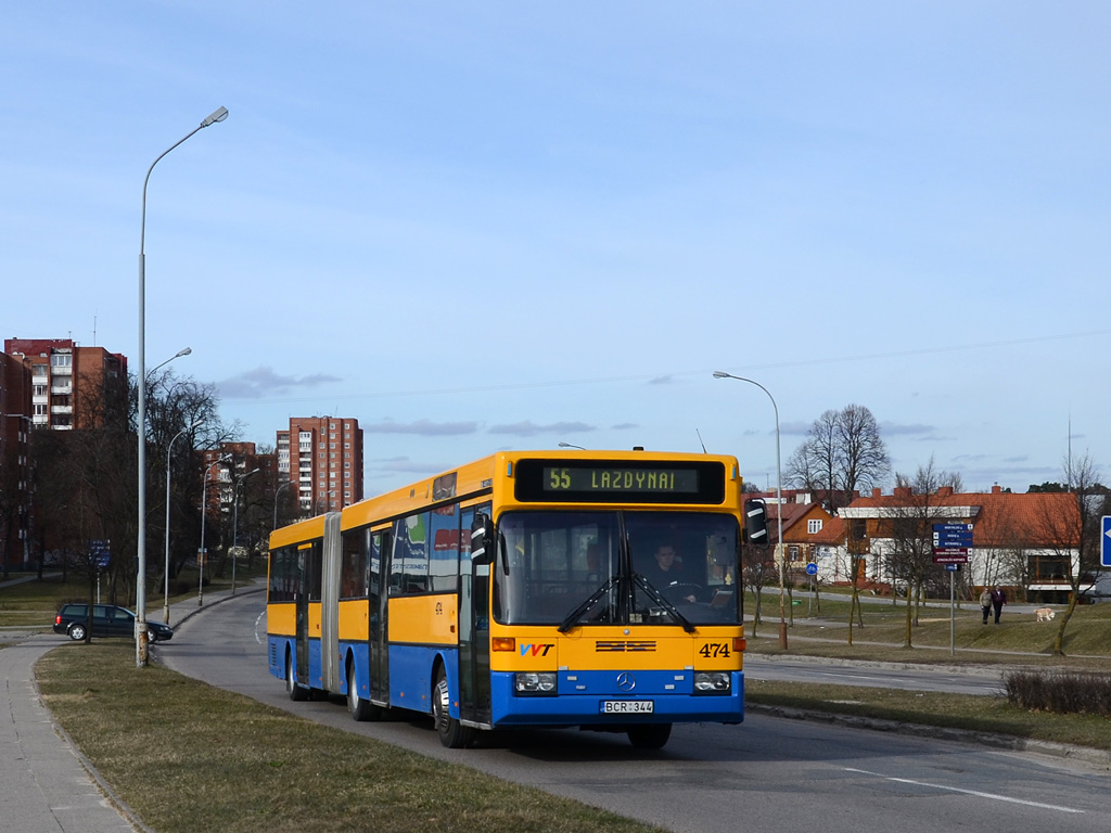 Литва, Mercedes-Benz O405G № 474