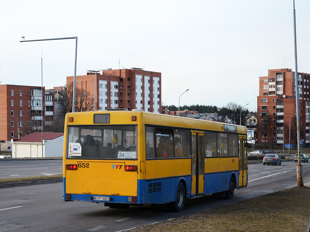 Литва, Mercedes-Benz O405 № 652