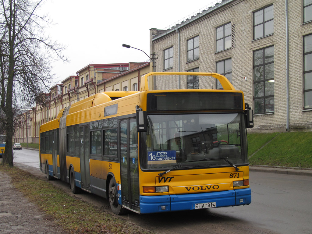 Lithuania, Heuliez GX417 GNV # 871