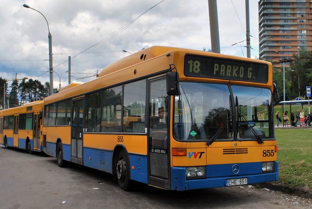 Lietuva, Mercedes-Benz O405N2Ü CNG № 855