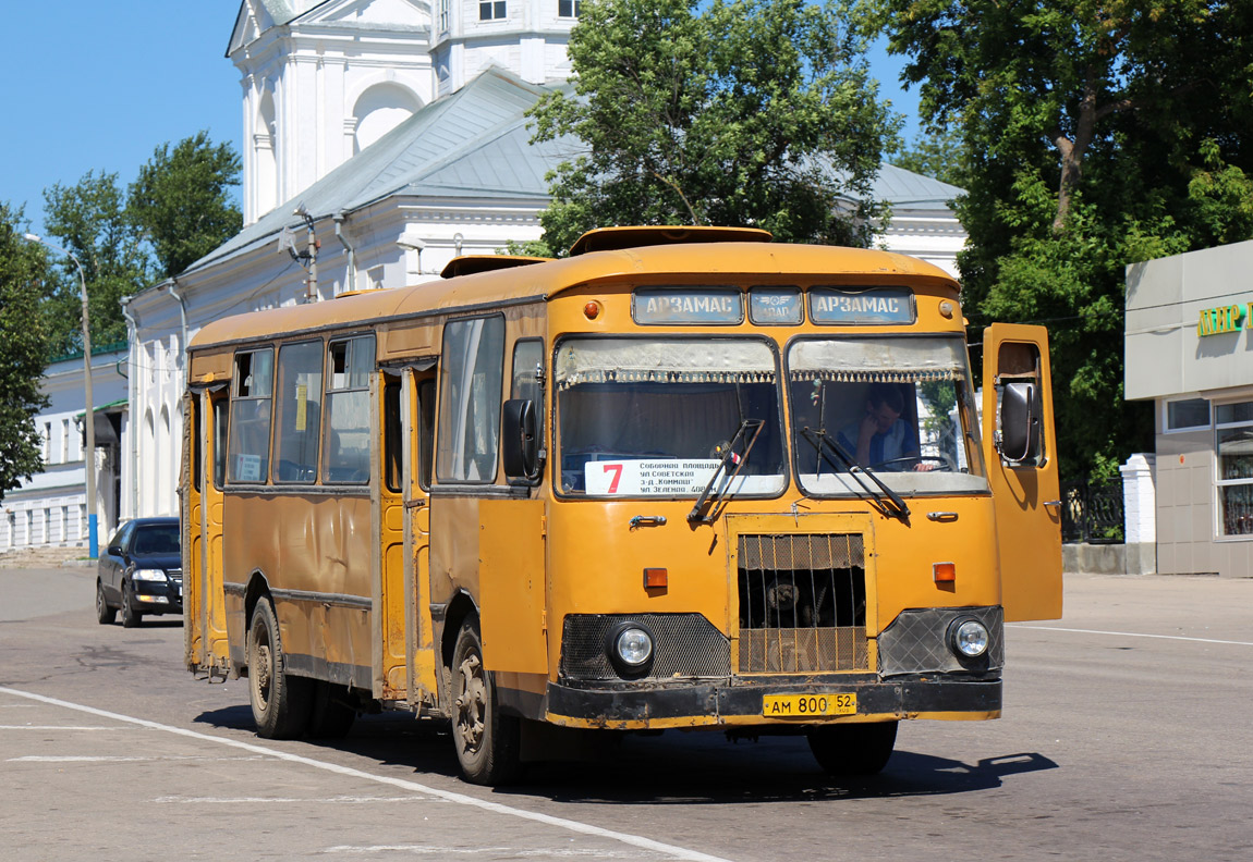 Нижегородская область, ЛиАЗ-677МБ № АМ 800 52