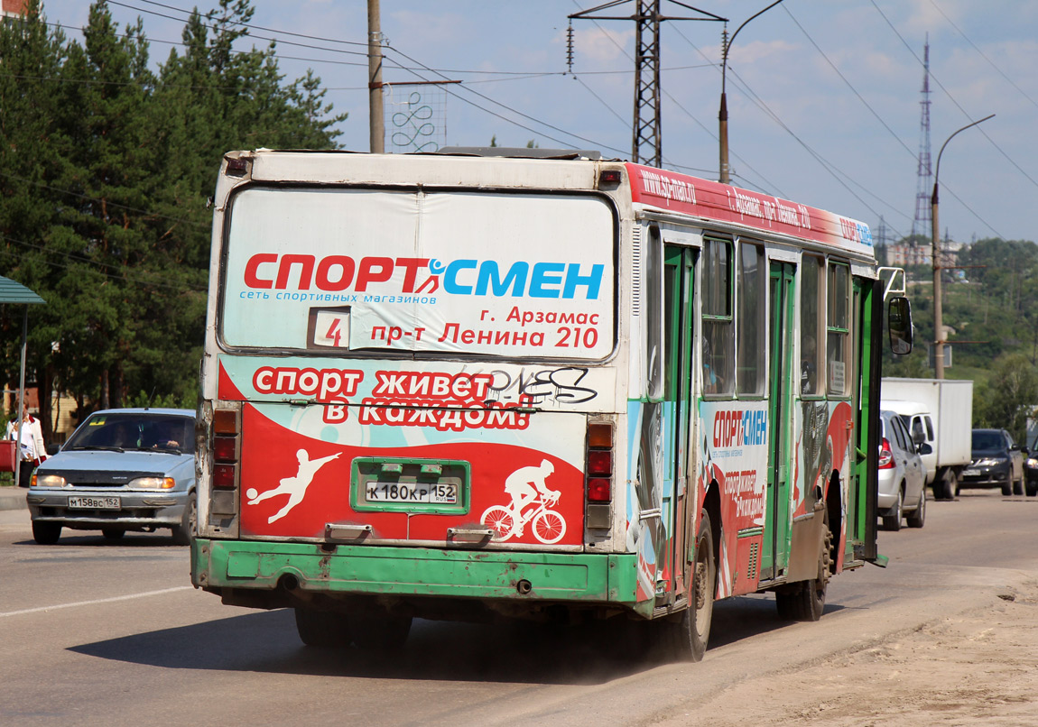 Nizhegorodskaya region, LiAZ-5256.00 № К 180 КР 152