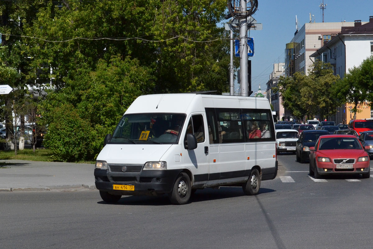 Тюменская область, FIAT Ducato 244 CSMMC-RLL, -RTL № АН 414 72