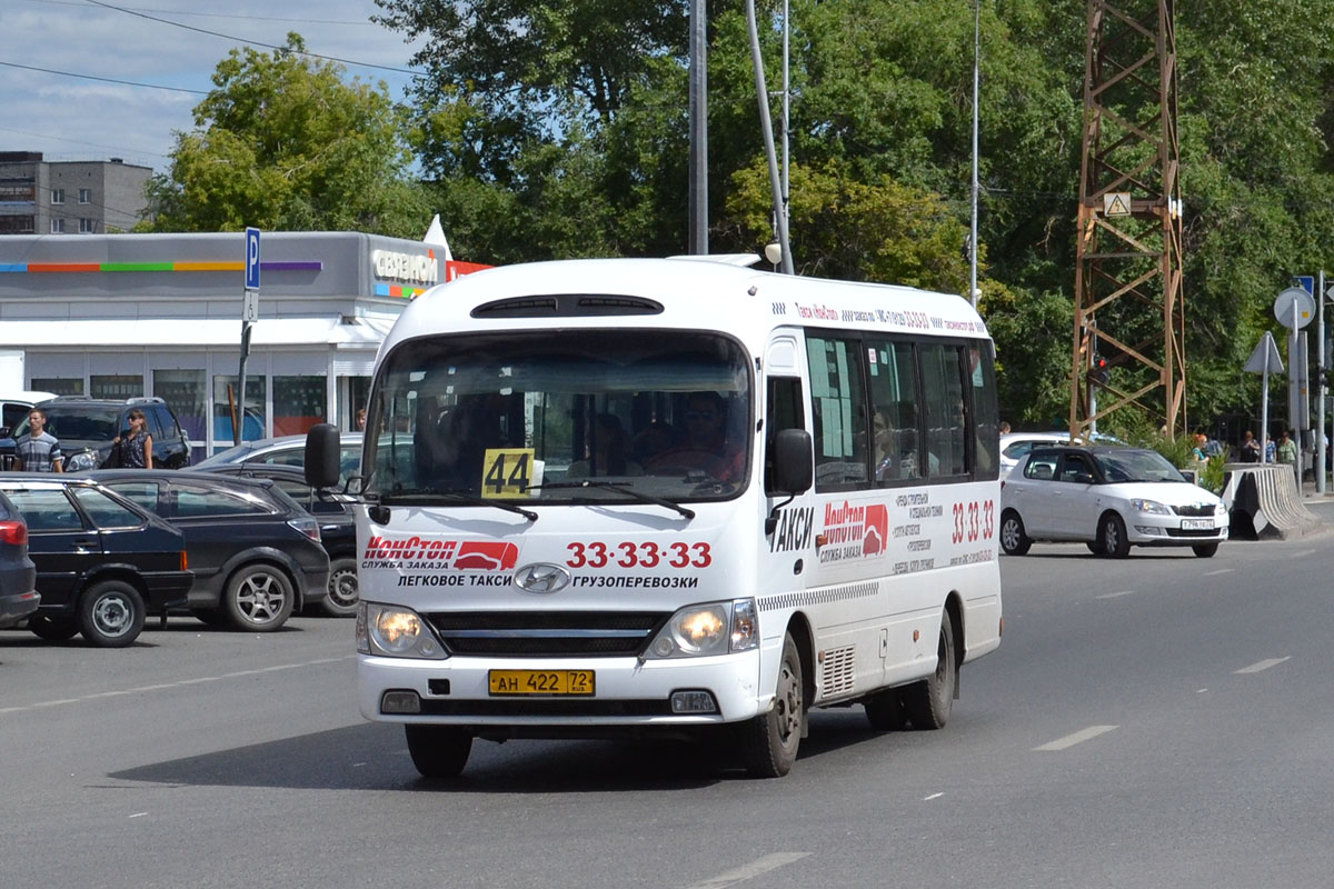 Тюменская область, Hyundai County Kuzbass № АН 422 72