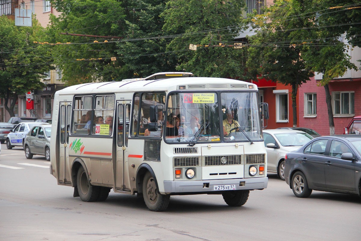 Орловская область, ПАЗ-32054 № К 275 ХЕ 57