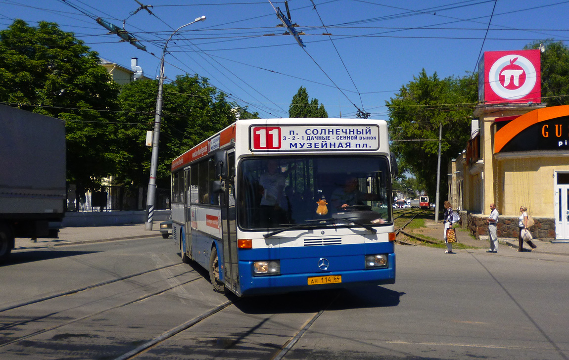 Саратовская область, Mercedes-Benz O405 № АН 114 64