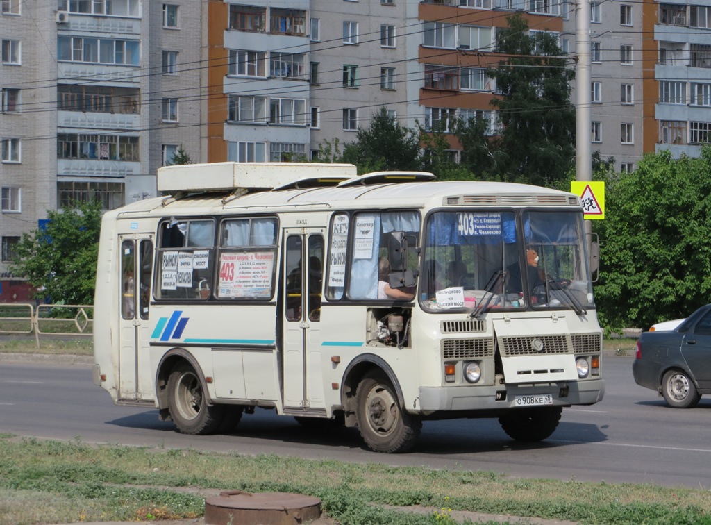 Курганская область, ПАЗ-32053 № О 908 КЕ 45