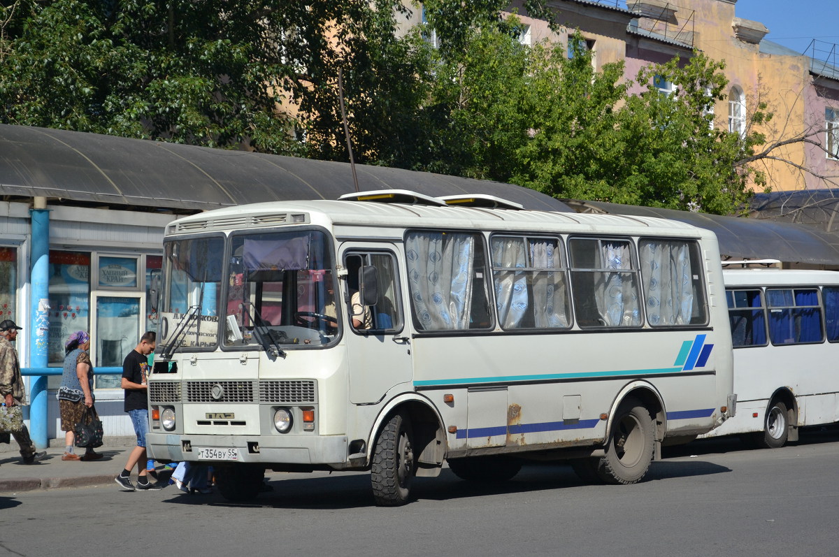 Омская область, ПАЗ-32053 № Т 354 ВУ 55