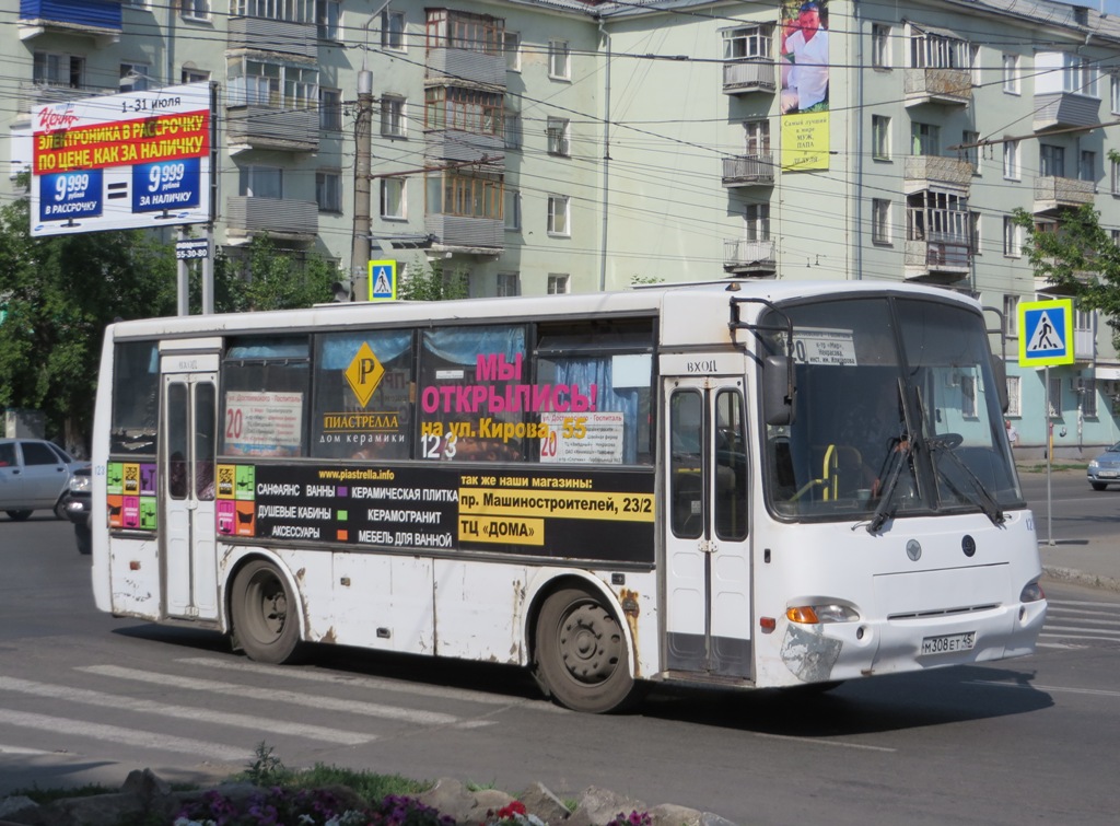 Маршрут 308 автобуса в Кургане - остановки, расписание, …