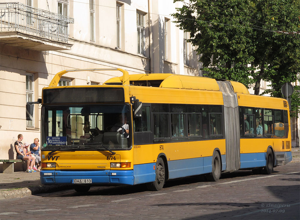 Lithuania, Heuliez GX417 GNV # 874