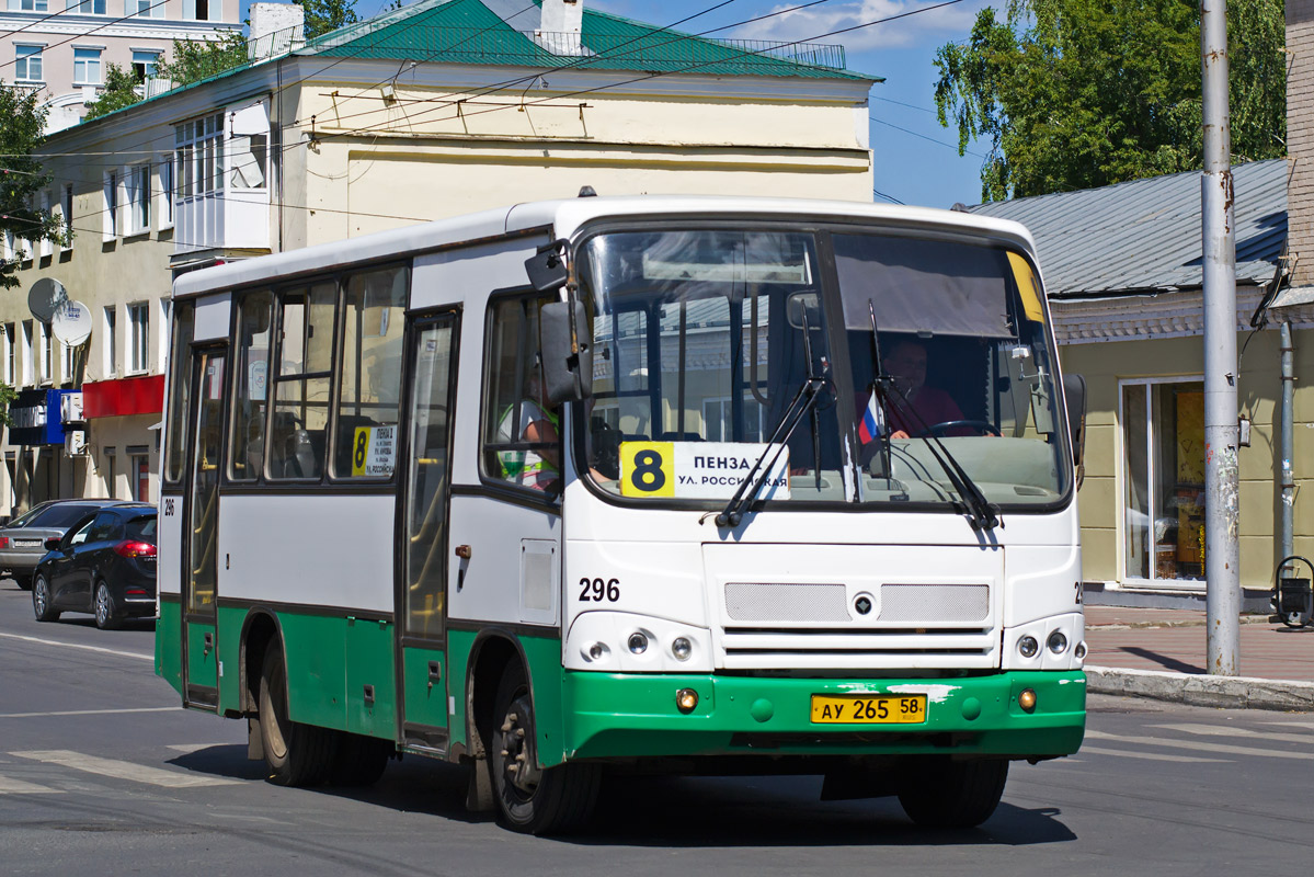 Пензенская область, ПАЗ-320402-03 № 296