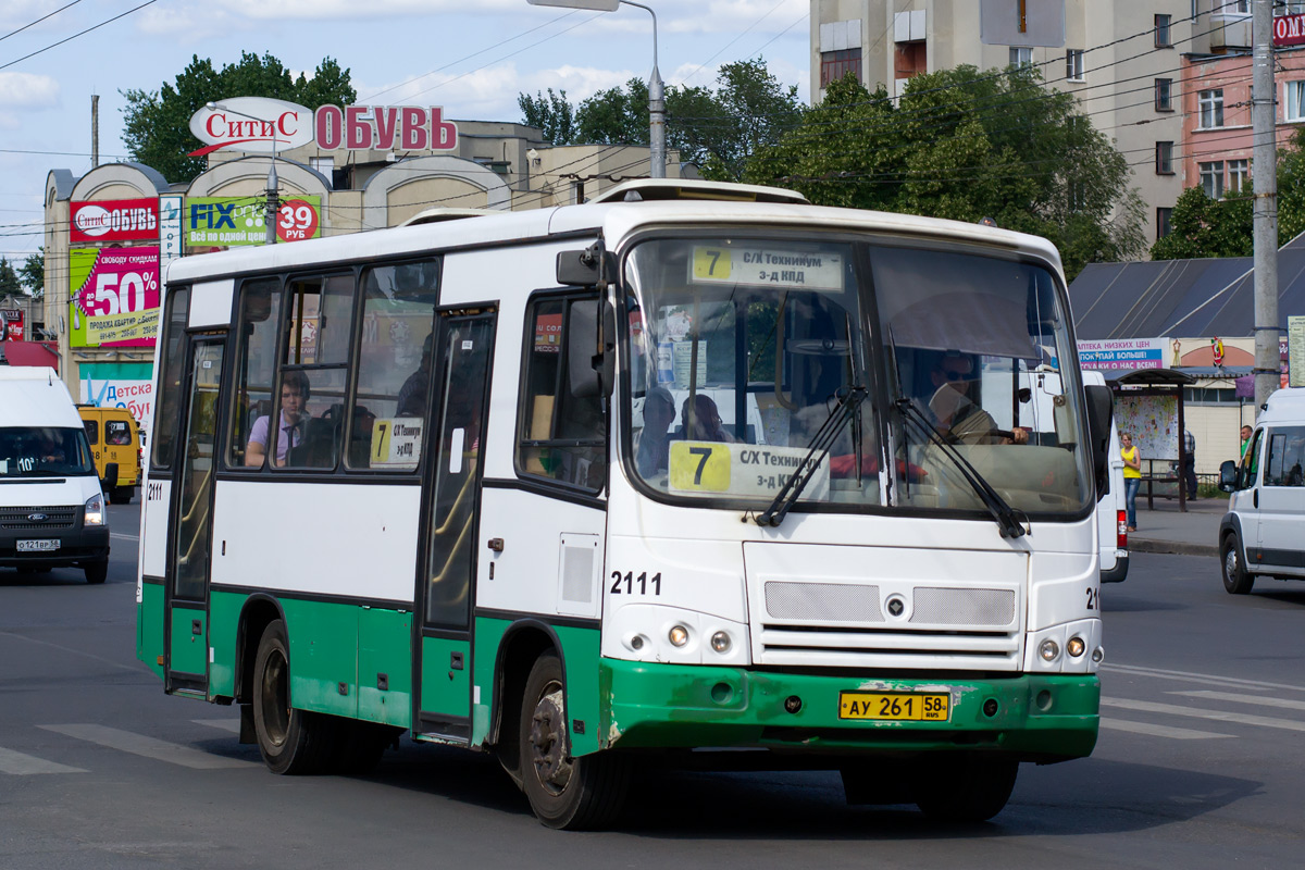 Пензенская область, ПАЗ-320402-03 № 2111