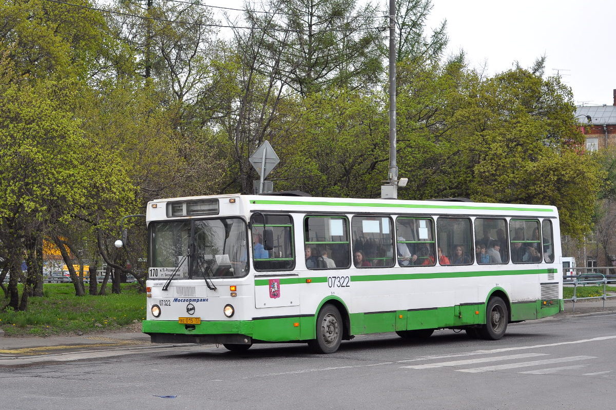 Москва, ЛиАЗ-5256.25 № 07322