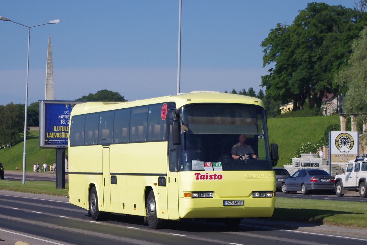 Estonia, Neoplan N316SHD Transliner # 875 MGY; Estonia — XXVI laulu- ja XIX tantsupidu (Aja puudutus. Puudutuse aeg)