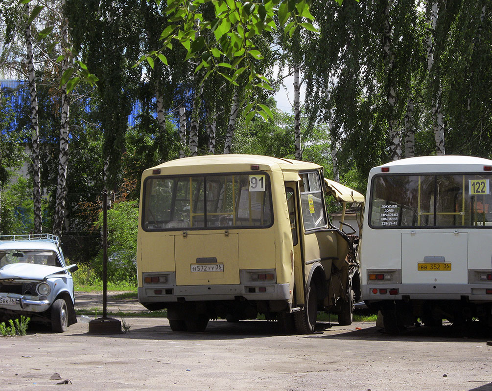 Воронежская область, ПАЗ-32054-07 № Н 572 УУ 36