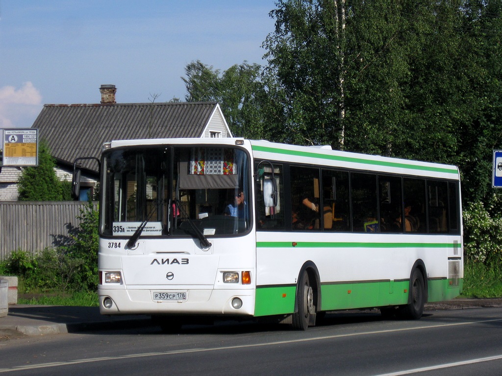 Санкт-Петербург, ЛиАЗ-5293.60 № 3784