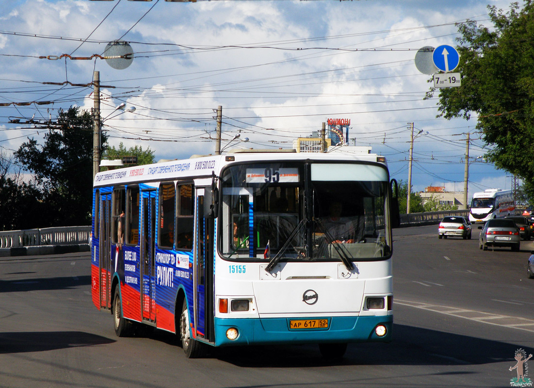 Нижегородская область, ЛиАЗ-5256.26 № 15155