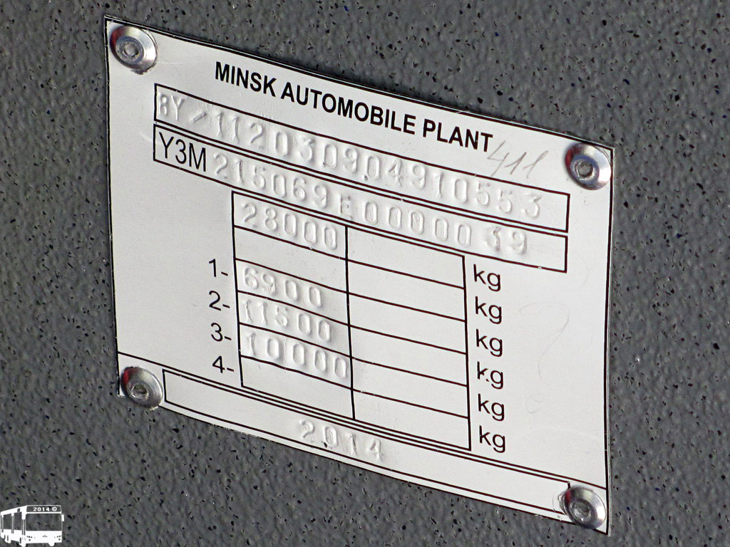 Минск, МАЗ-215.069 № 034215