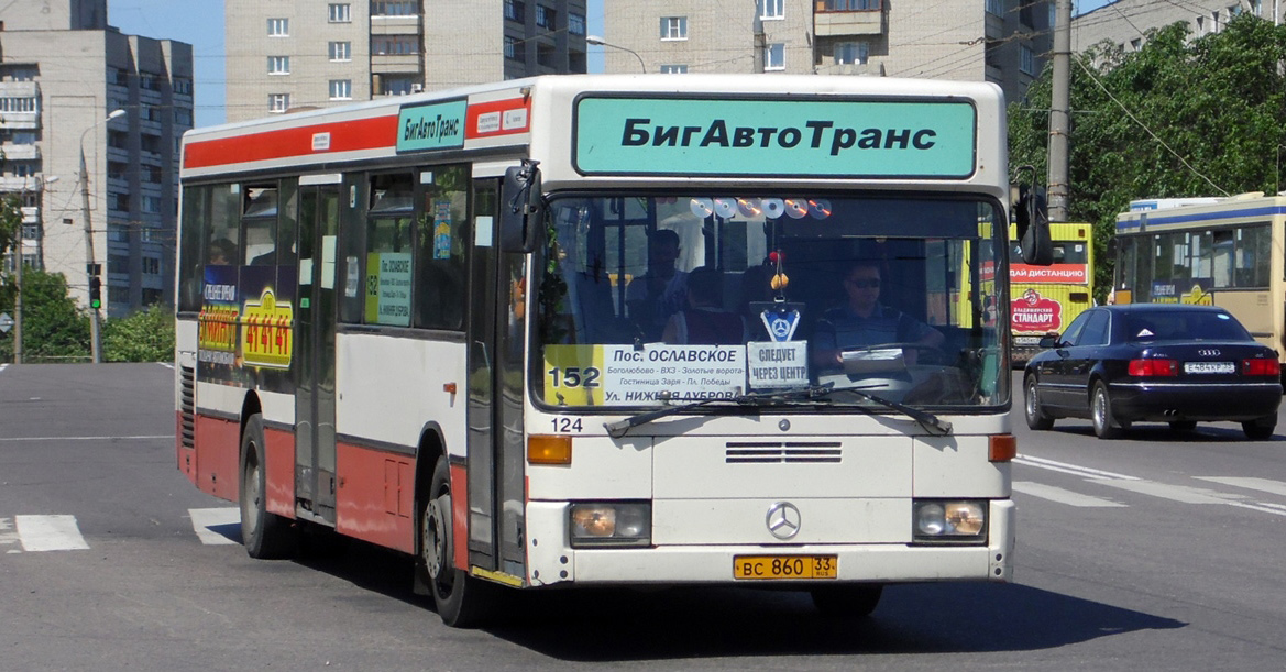 Владимирская область, Mercedes-Benz O405N № ВС 860 33