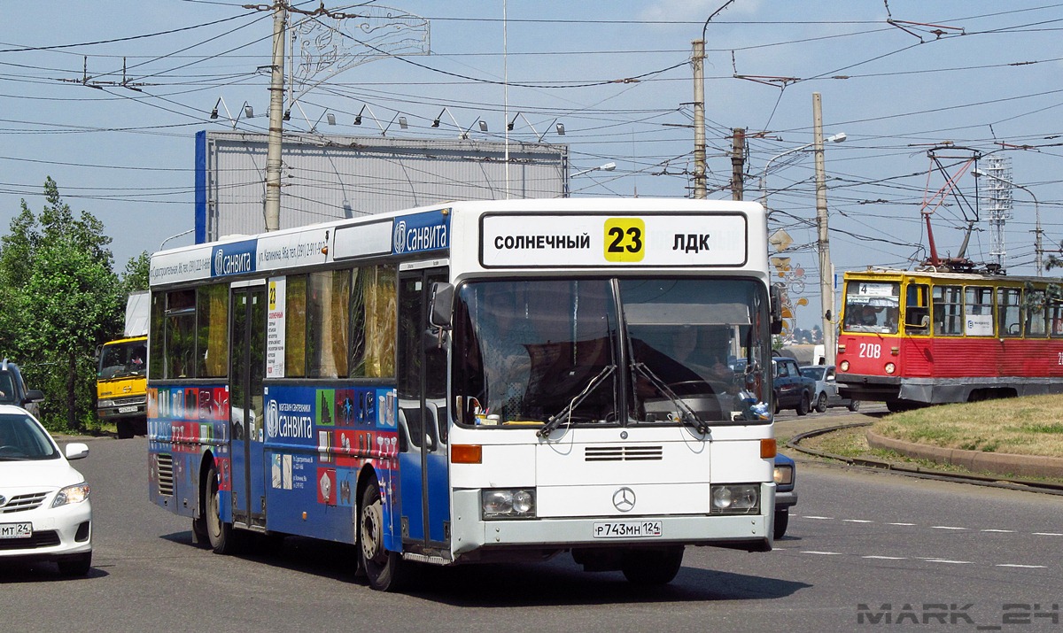 Красноярский край, Mercedes-Benz O405 № Р 743 МН 124