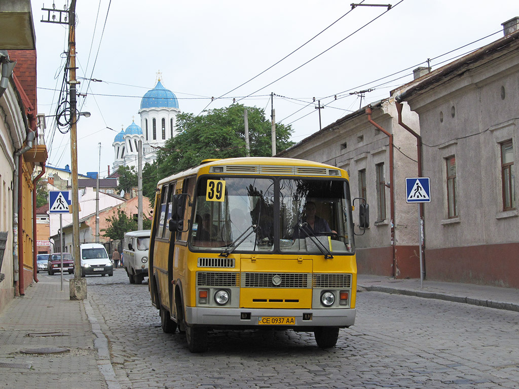 Черновицкая область, ПАЗ-32054-07 № CE 0937 AA