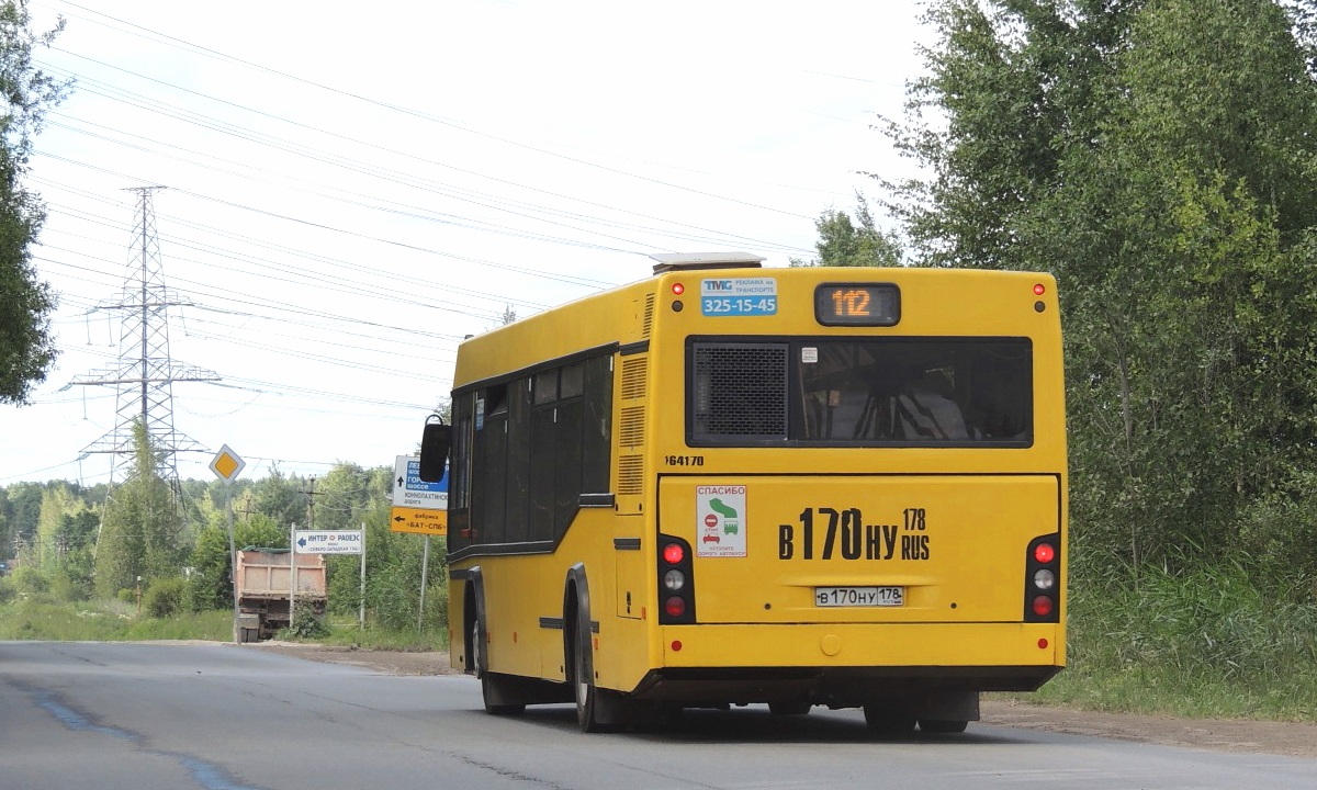 Санкт-Петербург, МАЗ-103.468 № В 170 НУ 178