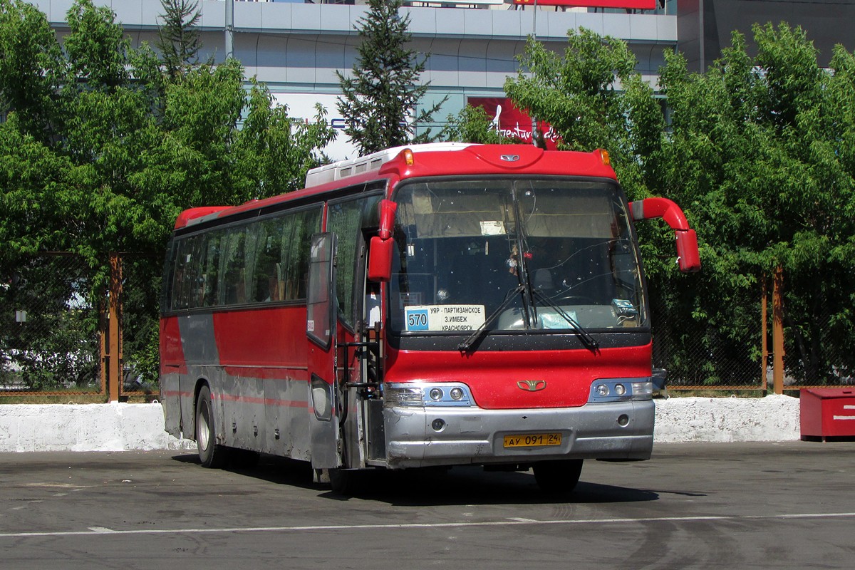 Красноярский край, Daewoo BH117H Royal Cruistar № АУ 091 24