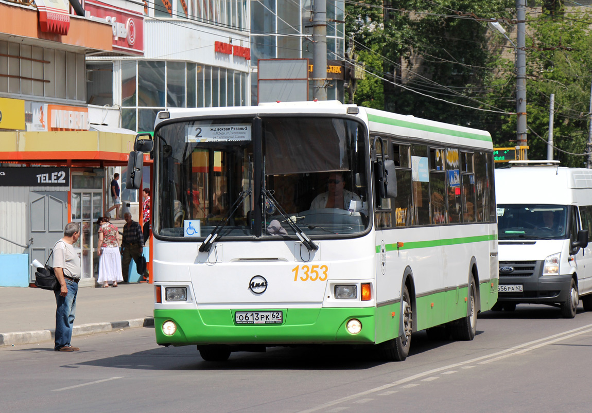 Рязанская область, ЛиАЗ-5293.53 № 1353