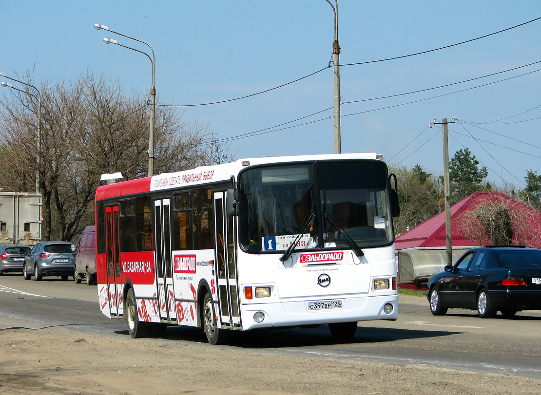 Krasnodar region, LiAZ-5256.53 Nr. С 397 ВР 123