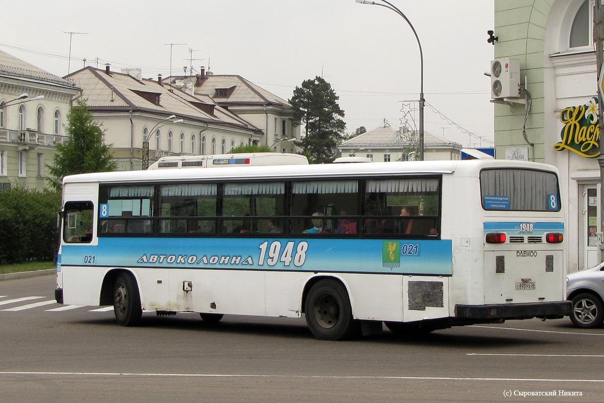 Иркутская область, Daewoo BS106 Royal City (Busan) № 021