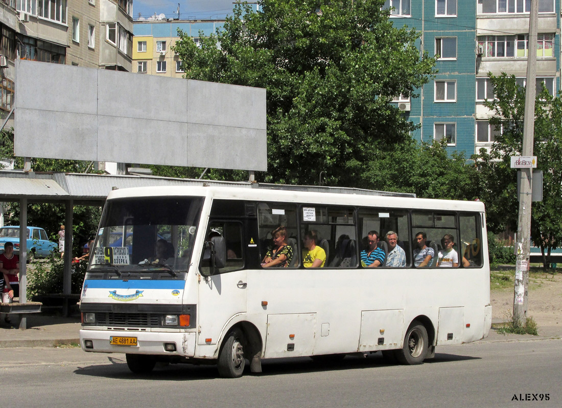 Днепропетровская область, БАЗ-А079.23 "Мальва" № AE 4881 AA