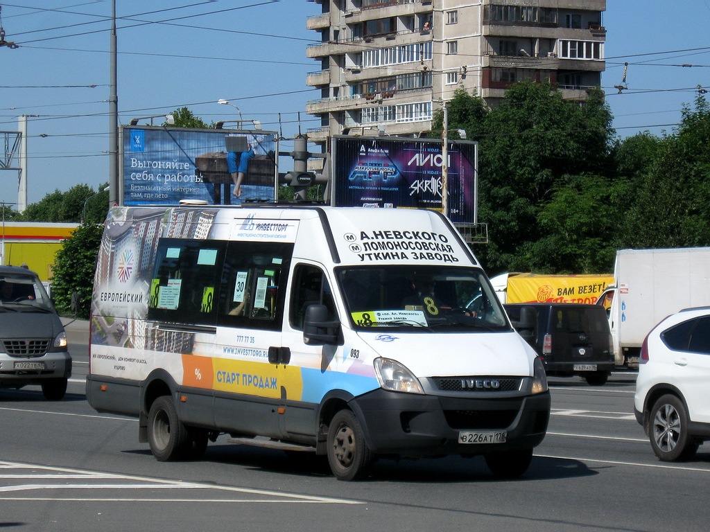 Saint Petersburg, Nizhegorodets-2227UT (IVECO Daily) # 093