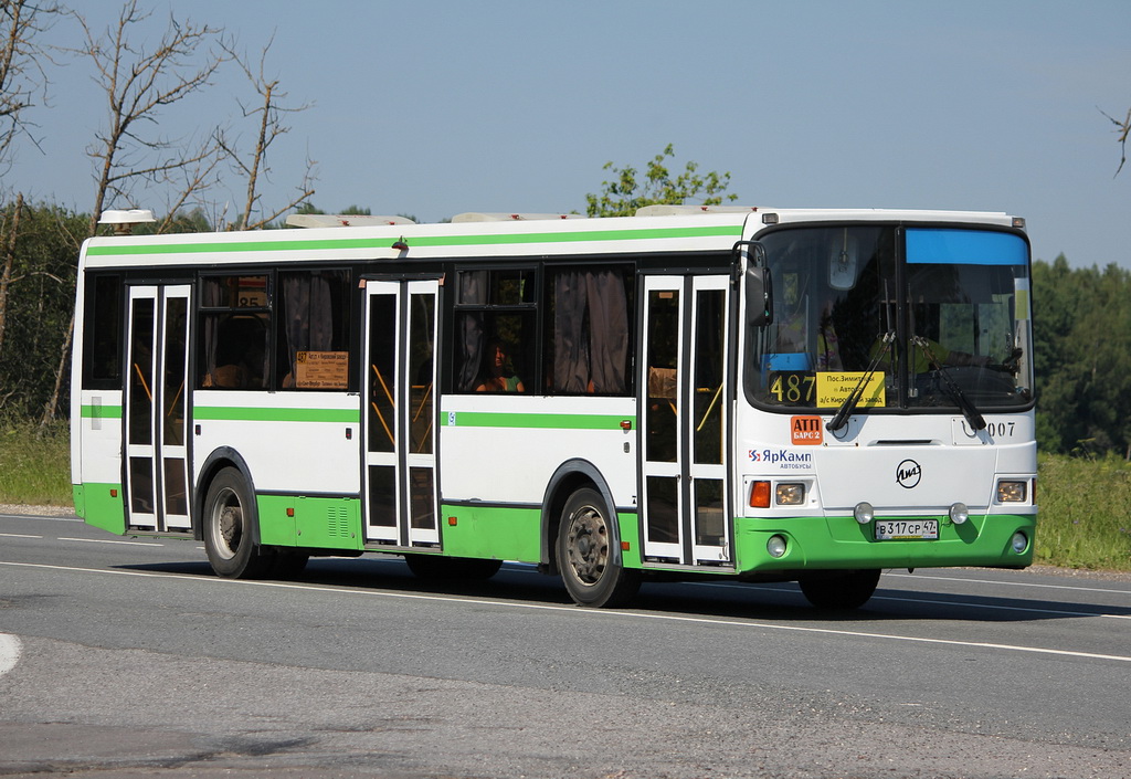 Szentpétervár, LiAZ-5256.53 sz.: 007