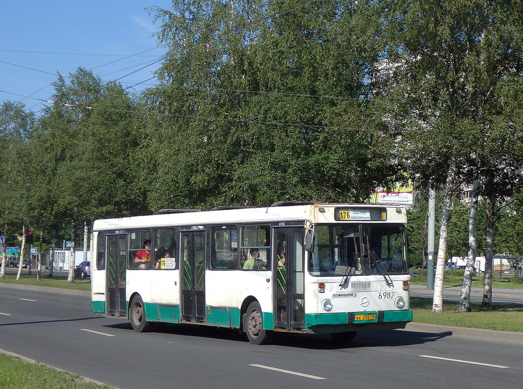 Санкт-Петербург, ЛиАЗ-5256.25 № 6987