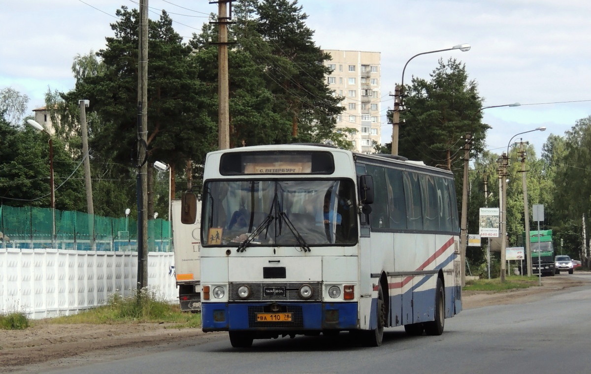 Санкт-Пецярбург, Van Hool T8 Alizée 210 № ВА 110 78