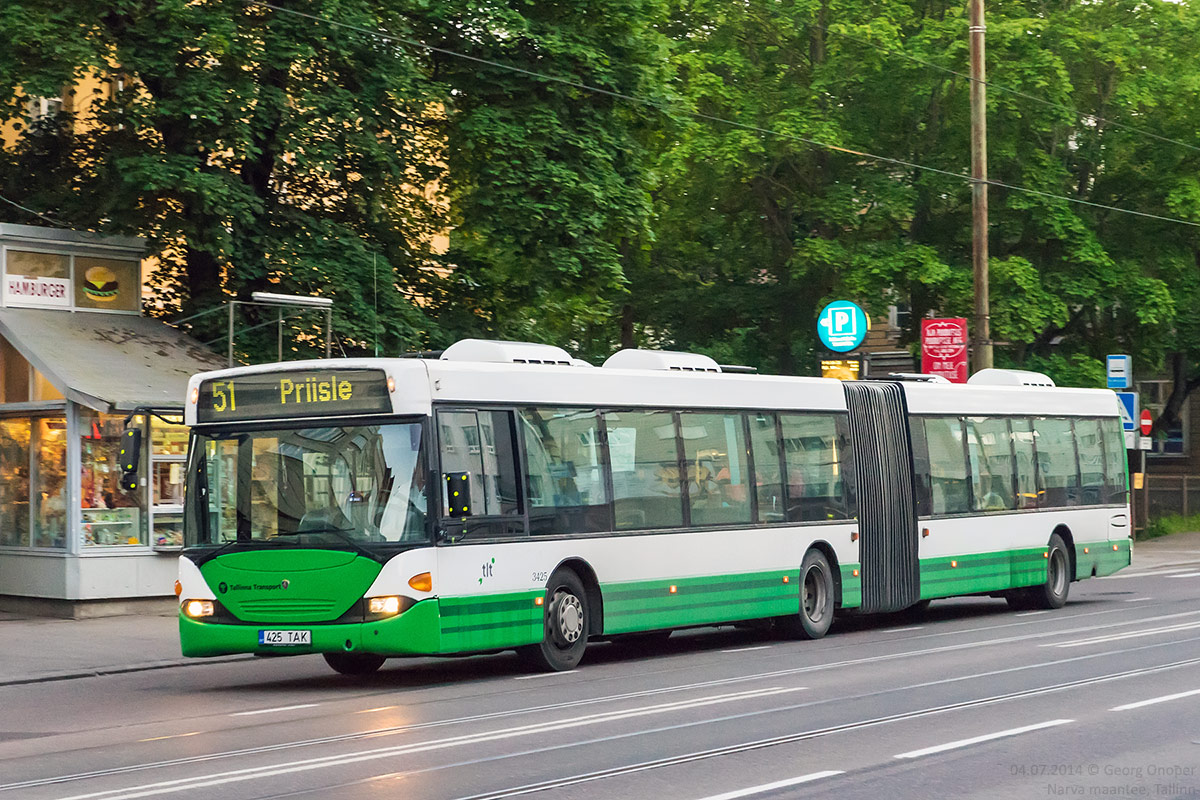 Эстония, Scania OmniCity I № 3425