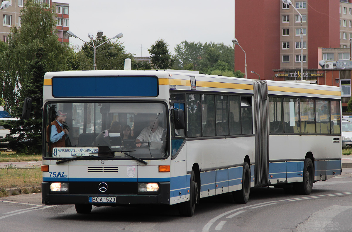Литва, Mercedes-Benz O405GN № 75