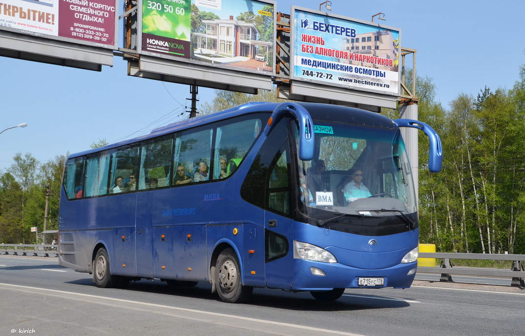 Санкт-Петербург, Yutong ZK6129H № Е 715 УС 178