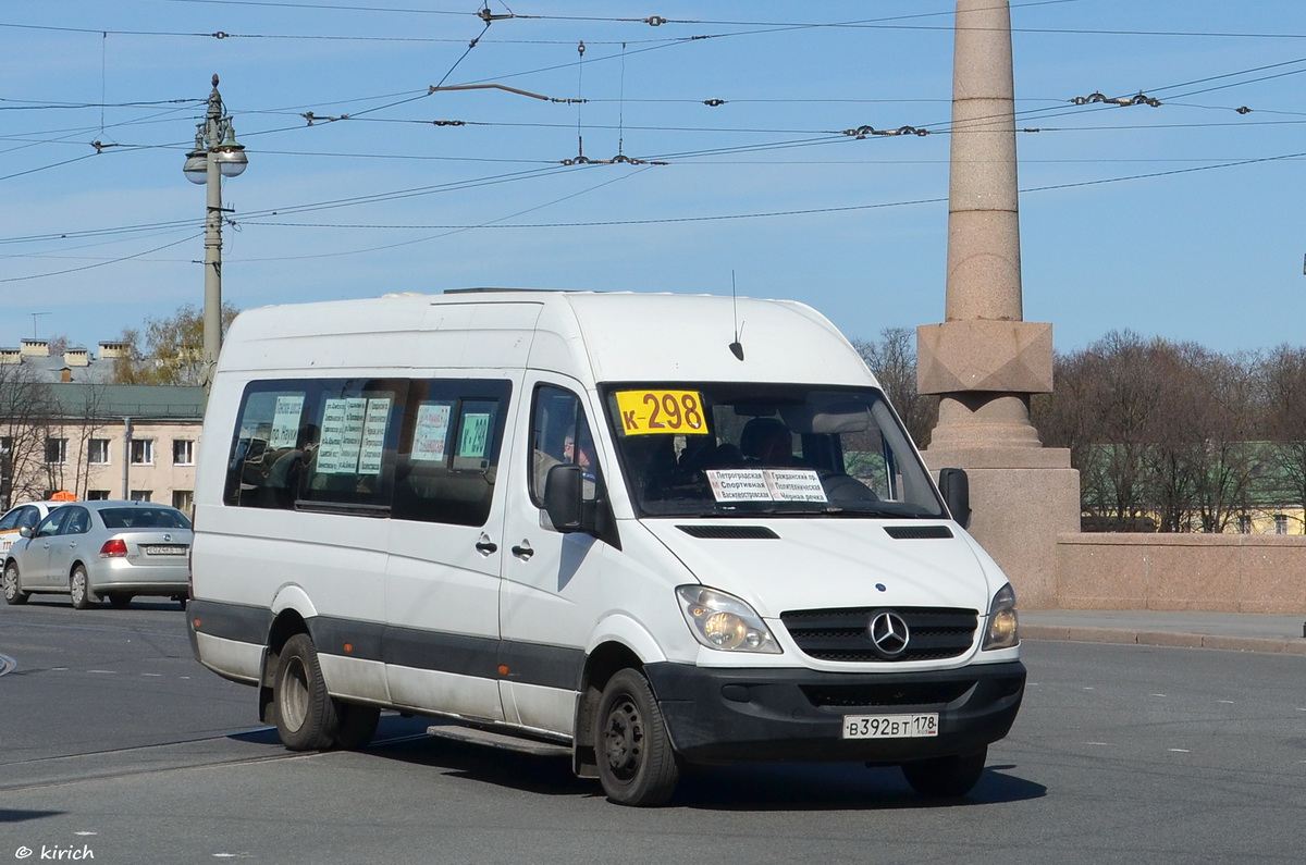 Saint Petersburg, Luidor-22360C (MB Sprinter) # В 392 ВТ 178