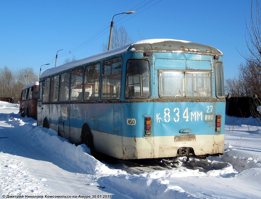 Хабаровский край, ЛиАЗ-677М № 450