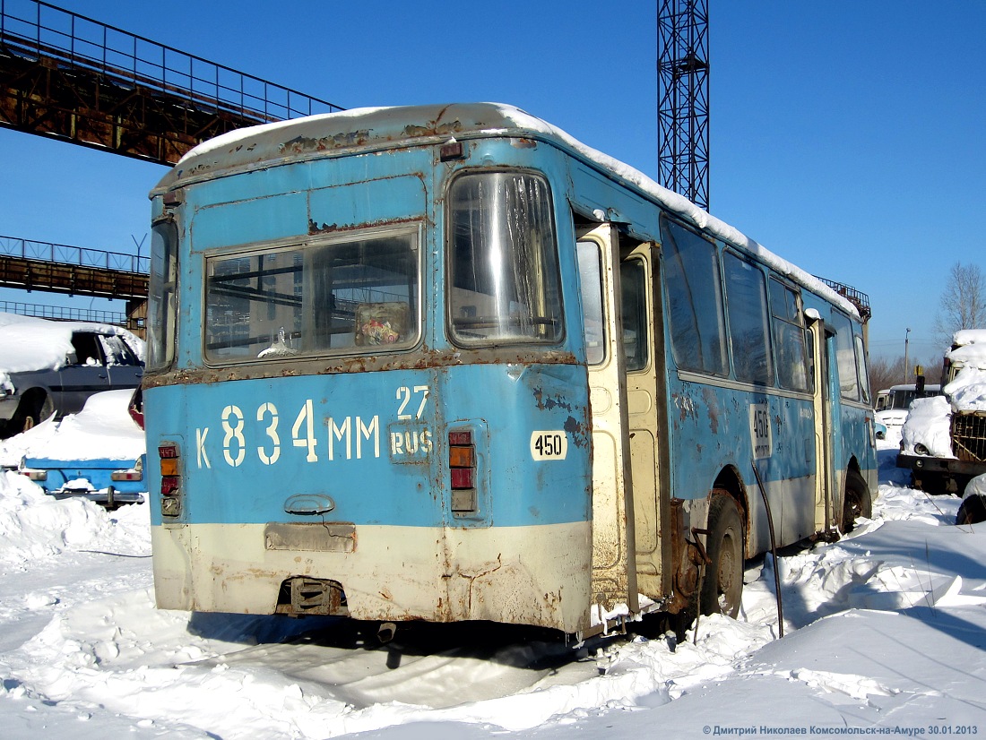 Хабаровский край, ЛиАЗ-677М № 450