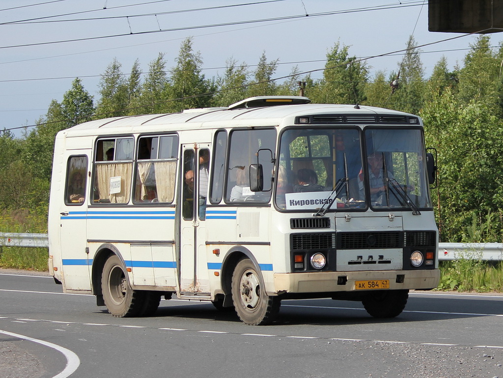 Ленинградская область, ПАЗ-32053 № АК 584 47