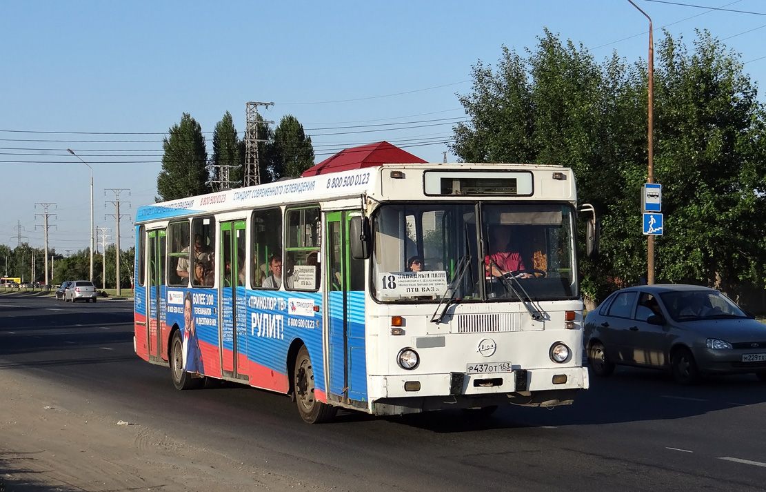 Samara region, LiAZ-5256.25 № Р 437 ОТ 163