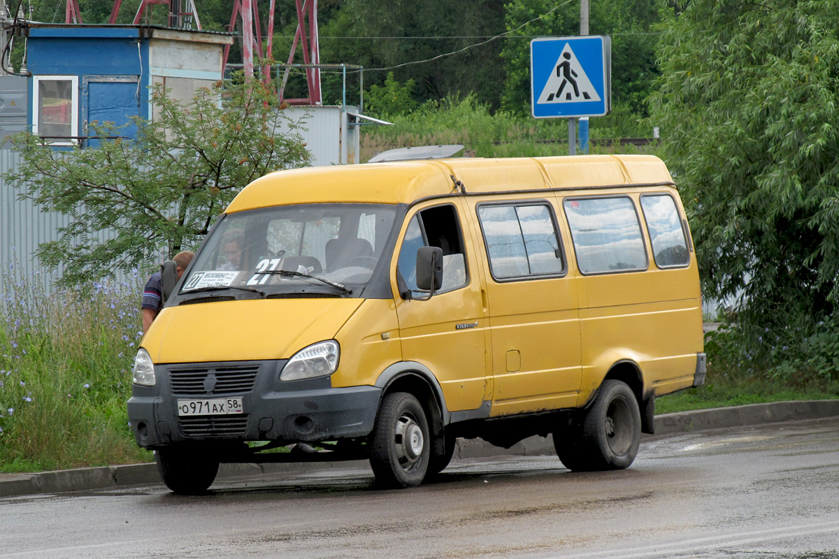 Penza region, GAZ-322132 (XTH, X96) č. О 971 АХ 58