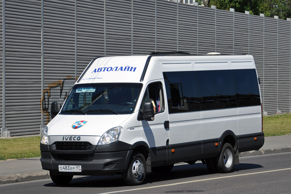 Москва, Нижегородец-2227UU (IVECO Daily) № О 483 ЕР 97