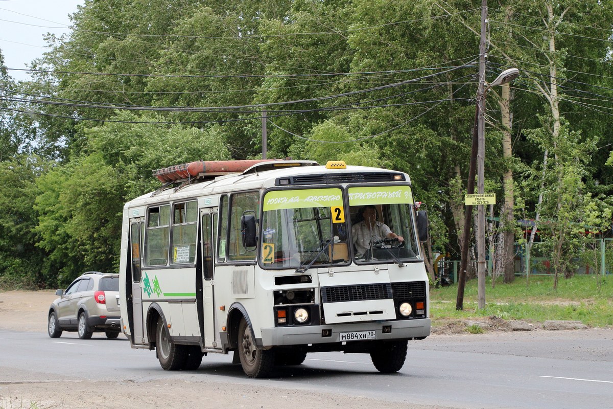 Томская область, ПАЗ-32054 № М 884 ХН 70