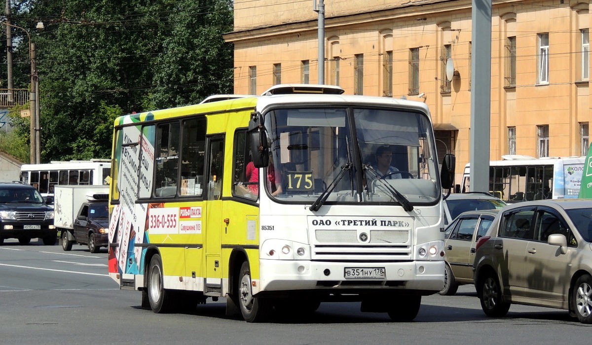 Санкт-Петербург, ПАЗ-320402-05 № В 351 НУ 178