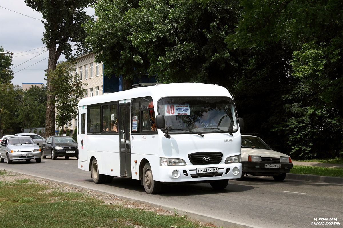 Краснодарский край, Hyundai County LWB C09 (ТагАЗ) № С 333 АХ 123