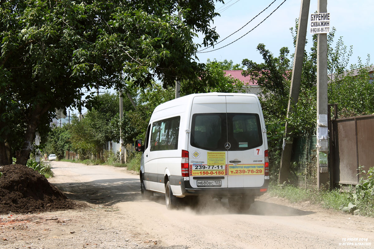 Краснодарский край, Луидор-22360C (MB Sprinter) № М 680 ВС 123